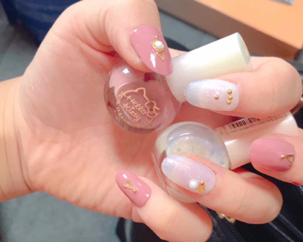 サンリオネイル/DAISO/マニキュアを使ったクチコミ(2枚目)