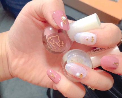 サンリオネイル/DAISO/マニキュアを使ったクチコミ(2枚目)