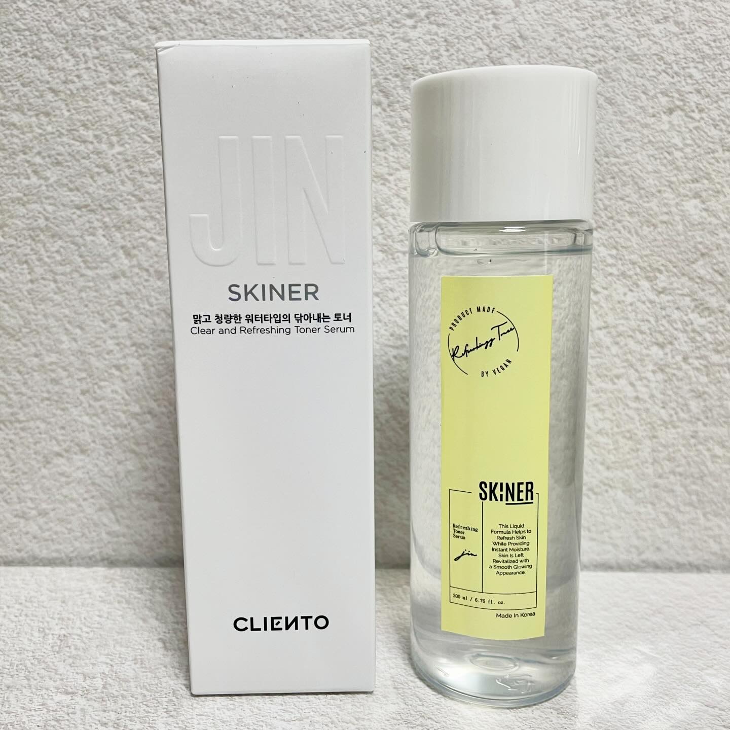 cliento SKINER JINのクチコミ「クリエントスキントナージン
 
＼海のミネラルがたっぷり／
クリエント独自の特許を取得した" .....」（1枚目）