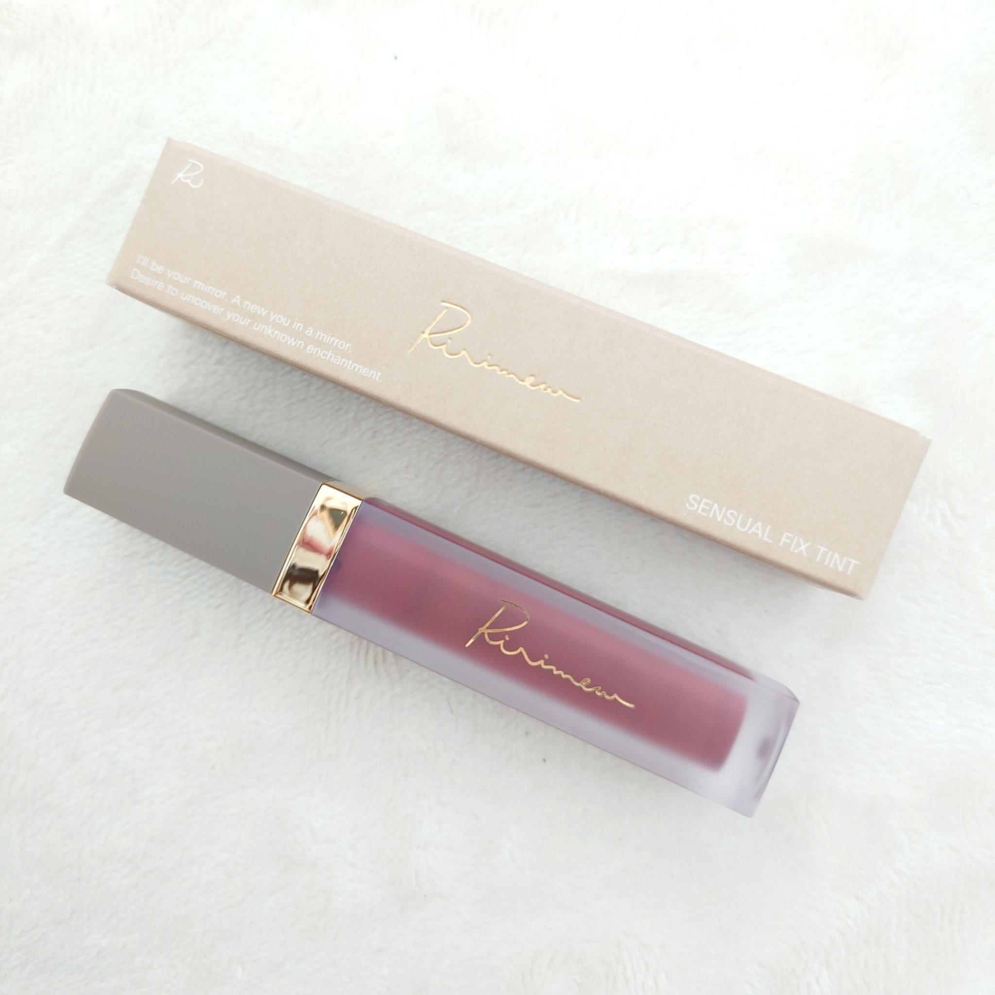 センシュアルフィックスティント/Ririmew/リップティントを使ったクチコミ（1枚目）