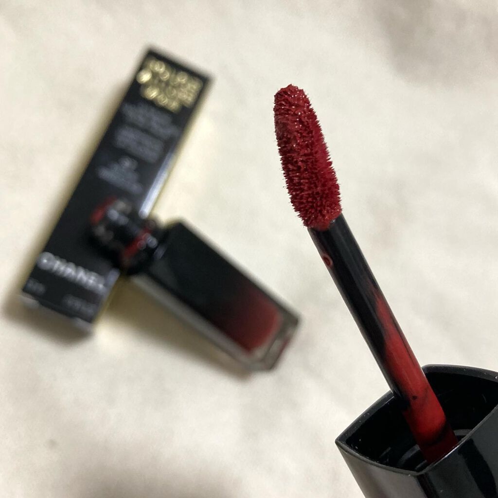 ルージュ アリュール ラック/CHANEL/口紅を使ったクチコミ(2枚目)
