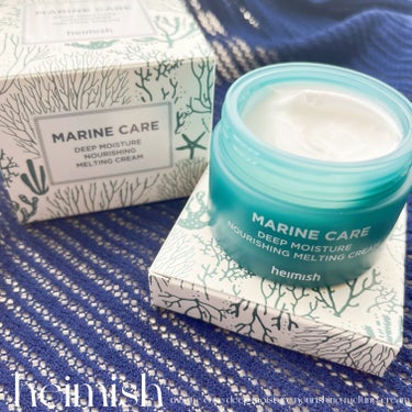 heimish マリンケア ディープモイスチャー ナリシングメルティング クリームのクチコミ「Heimish
Marine care deep moisture nourishing me.....」（2枚目）