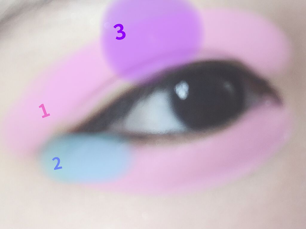 UR GLAM　BLOOMING EYE COLOR PALETTE/U R GLAM/アイシャドウパレットを使ったクチコミ（2枚目）