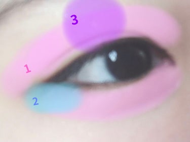 UR GLAM　BLOOMING EYE COLOR PALETTE/U R GLAM/アイシャドウパレットを使ったクチコミ（2枚目）