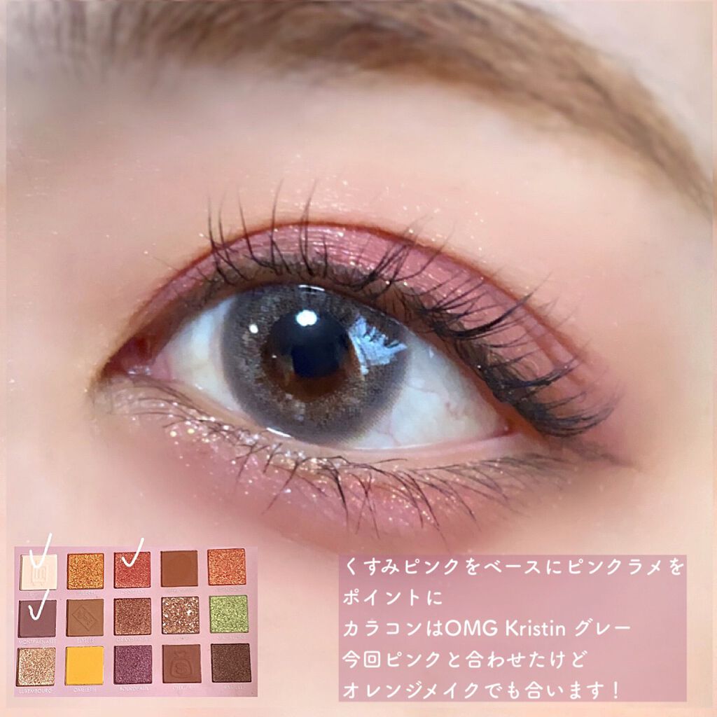 OMG kristin ヘーゼル/Hapa kristin/カラーコンタクトレンズを使ったクチコミ（3枚目）