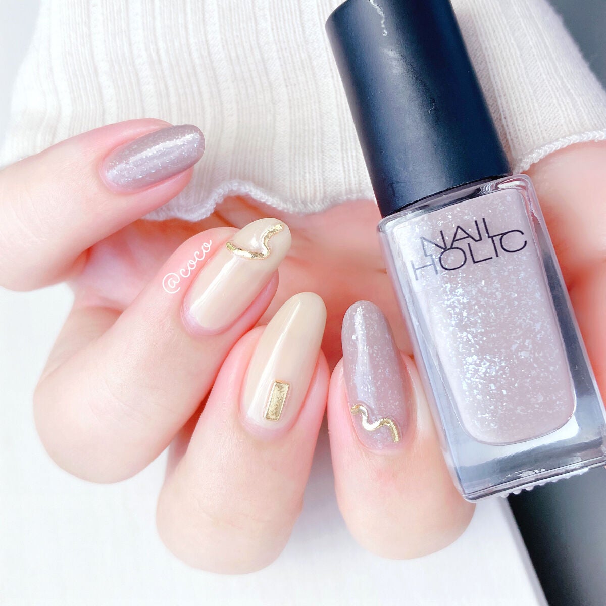 ネイルホリック Milky color/ネイルホリック/マニキュアを使ったクチコミ(2枚目)