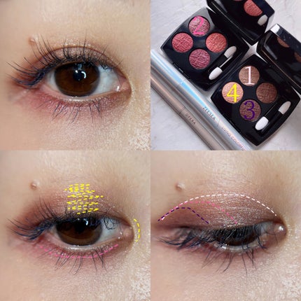 ダイヤモンドシリーズ カラーマスカラ/ZEESEA/マスカラを使ったクチコミ(5枚目)