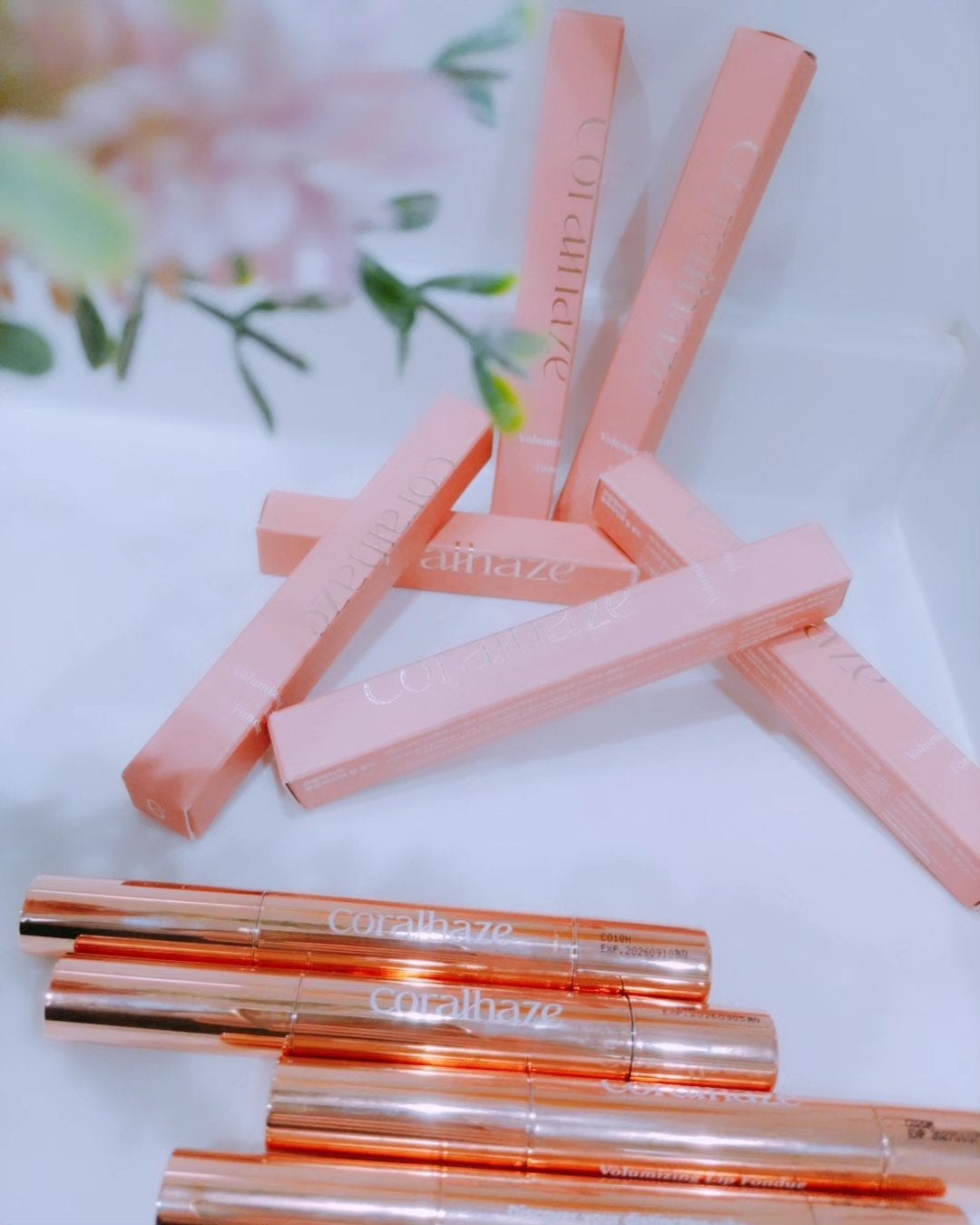 ボリューマイジングフォンデュリップ/Coralhaze/口紅を使ったクチコミ(3枚目)