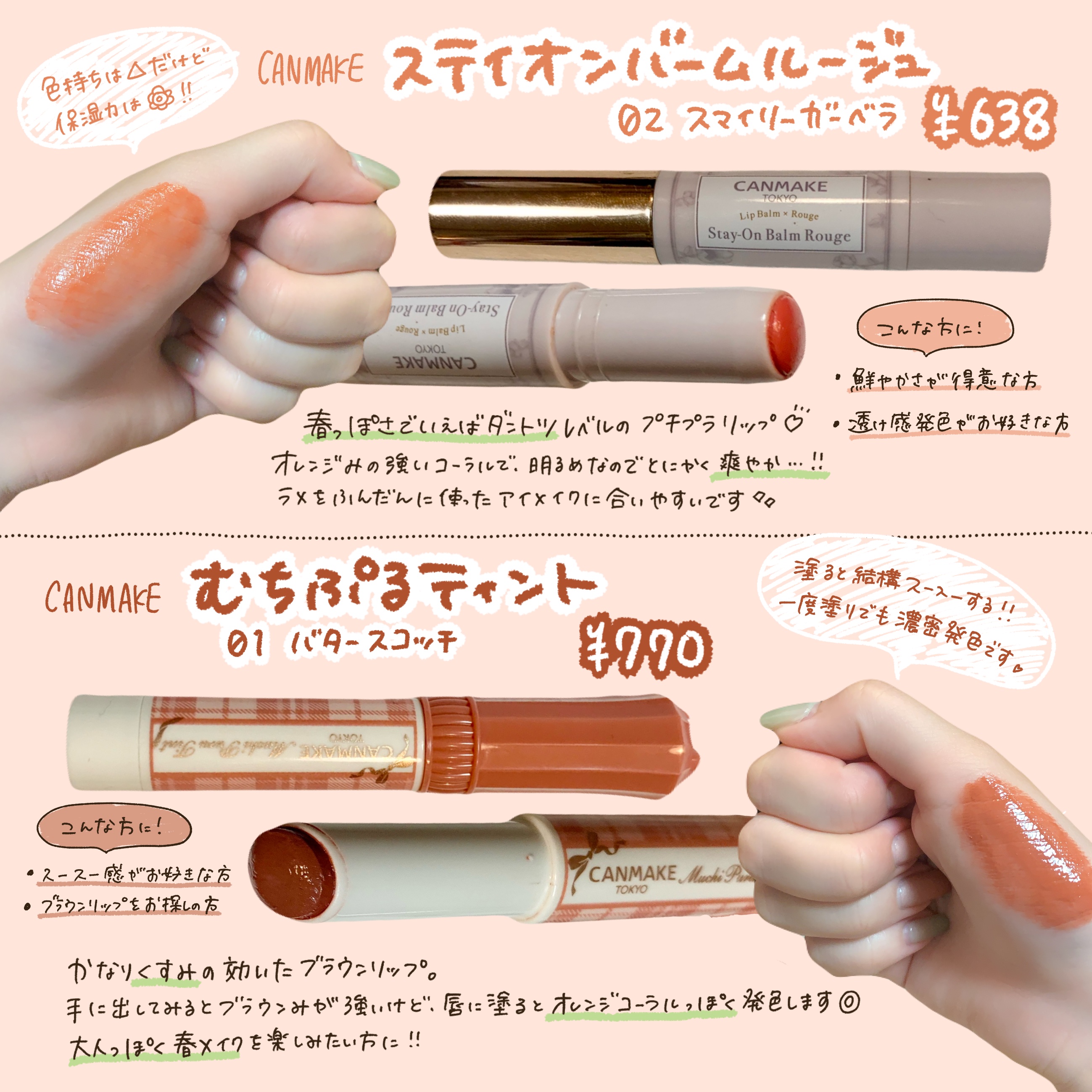 ジェミィ ティント セラム/Visée/リップティントを使ったクチコミ（2枚目）