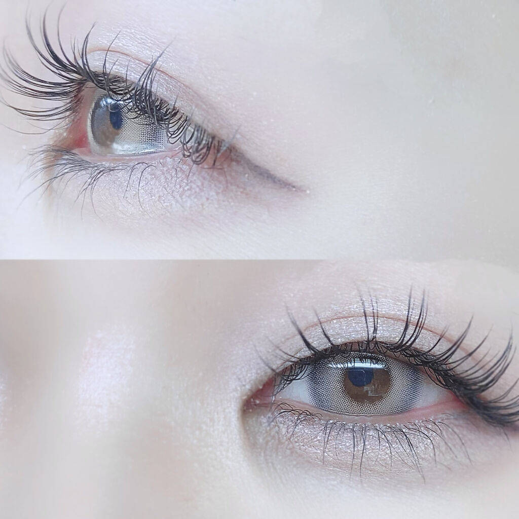 トリッドラブベージュマンスリー (TORRID LOVE BEIGE monthly)/OLOLA/１ヶ月（１MONTH）カラコンを使ったクチコミ（3枚目）