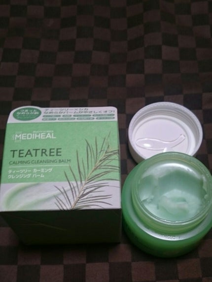 ティーツリーカーミングクレンジングバーム/MEDIHEAL/クレンジングバームを使ったクチコミ(1枚目)