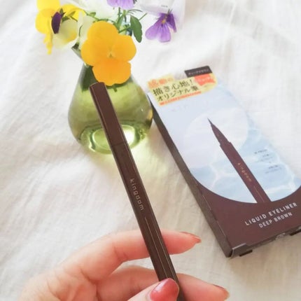 キングダム リキッドアイライナーR1/キングダム/リキッドアイライナーを使ったクチコミ(1枚目)