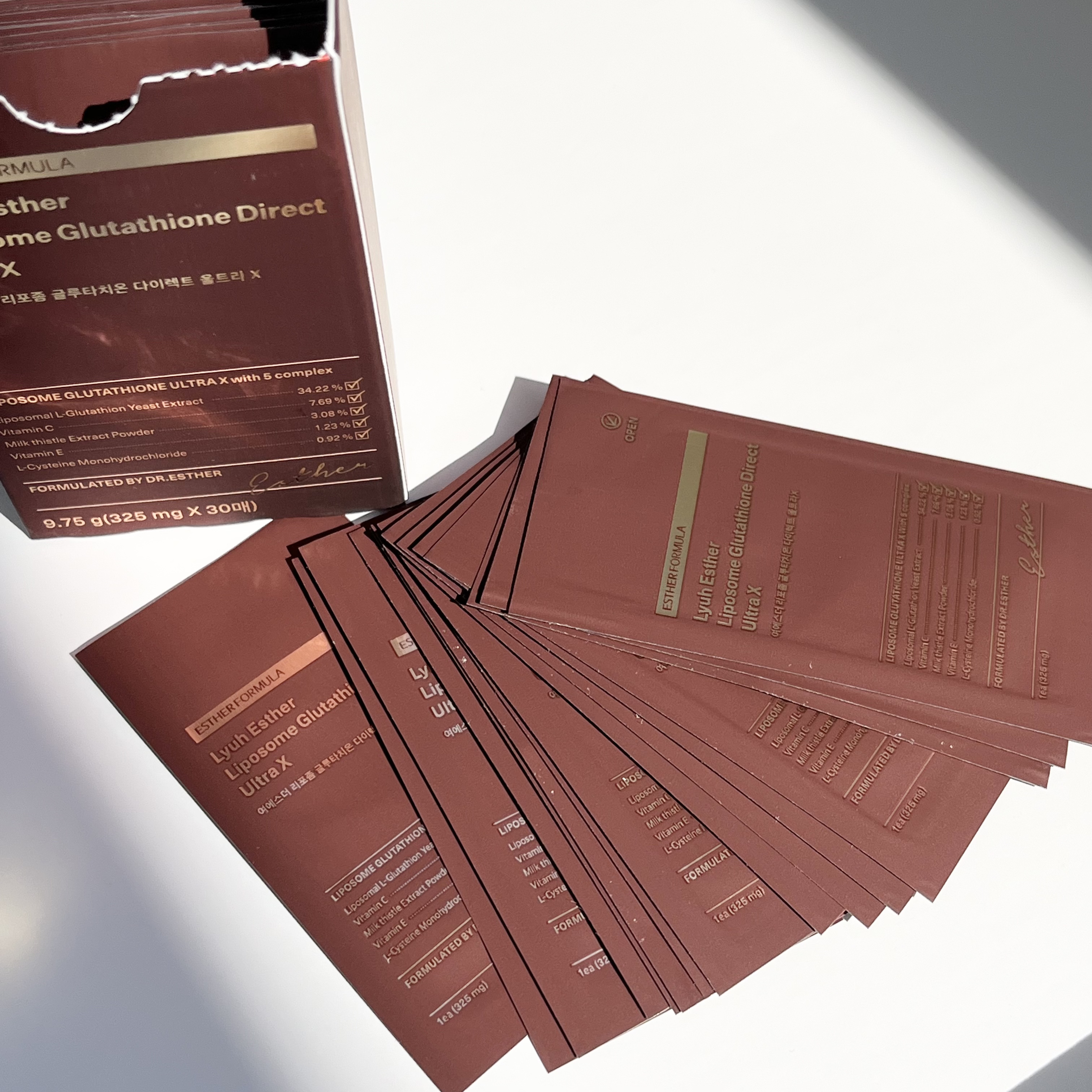 ヨエスターGLTダイレクトウルトラX/ESTHER FORMULA/美容サプリメントを使ったクチコミ（3枚目）