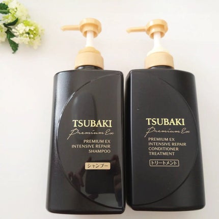 プレミアムEX インテンシブリペア <シャンプー>/コンディショナー<ヘアトリートメント> /TSUBAKI/市販シャンプーを使ったクチコミ(1枚目)
