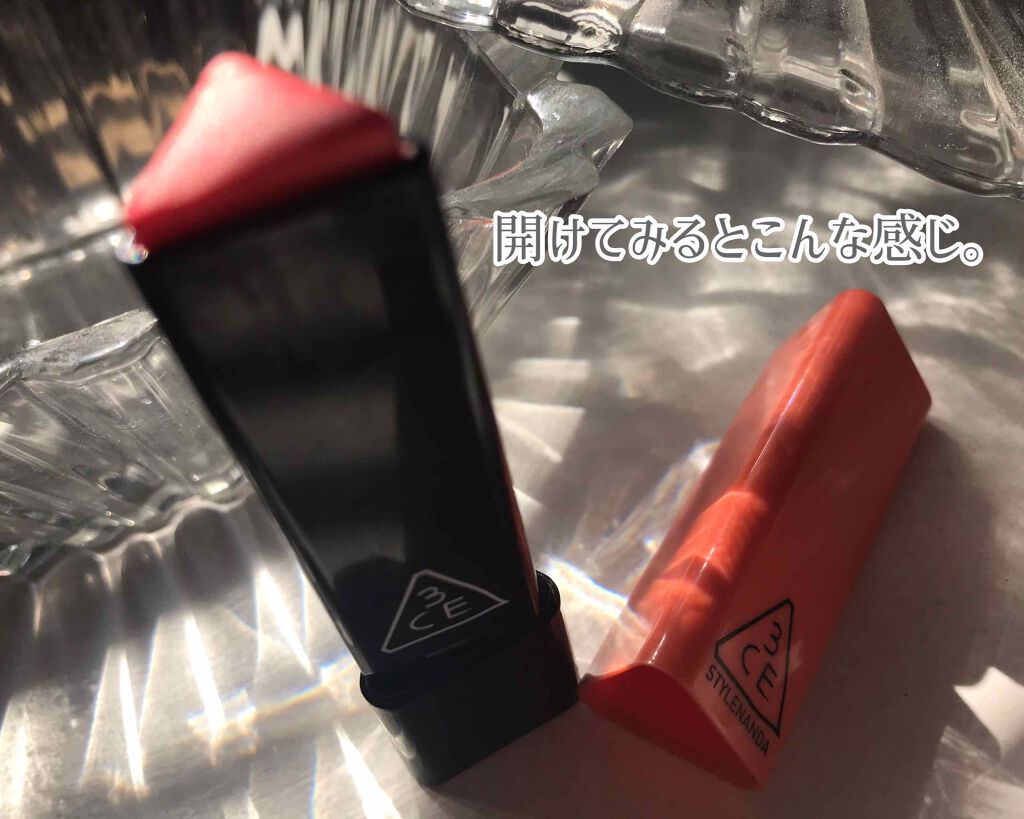 BEBE COLOR LIP BALM/3CE/口紅を使ったクチコミ(2枚目)