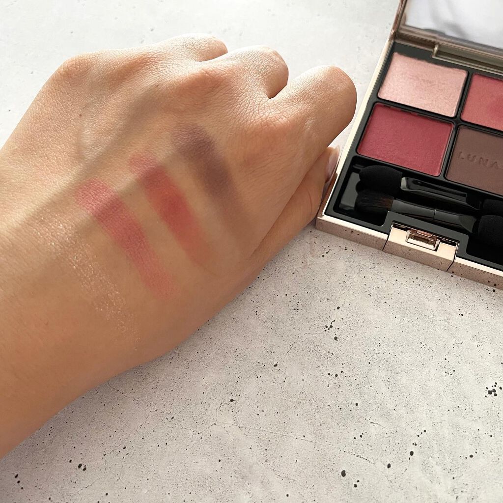 アイカラーレーション/LUNASOL/アイシャドウパレットを使ったクチコミ（2枚目）