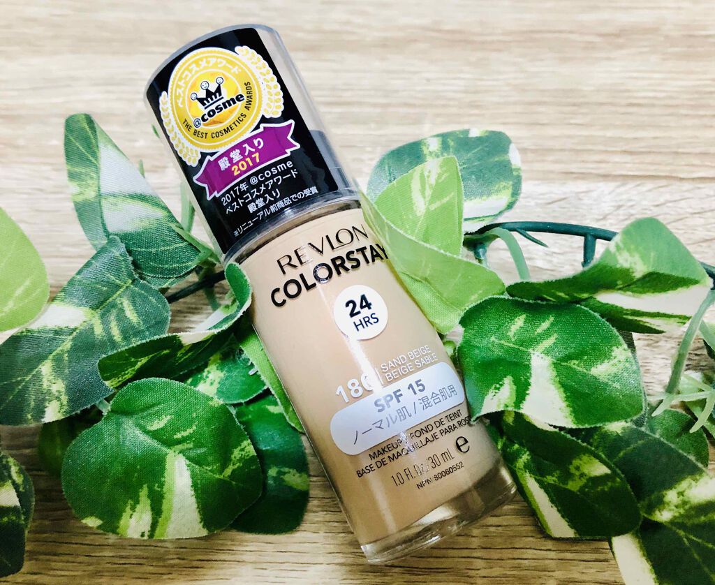 カラーステイ メイクアップ N/REVLON/リキッドファンデーションを使ったクチコミ(1枚目)