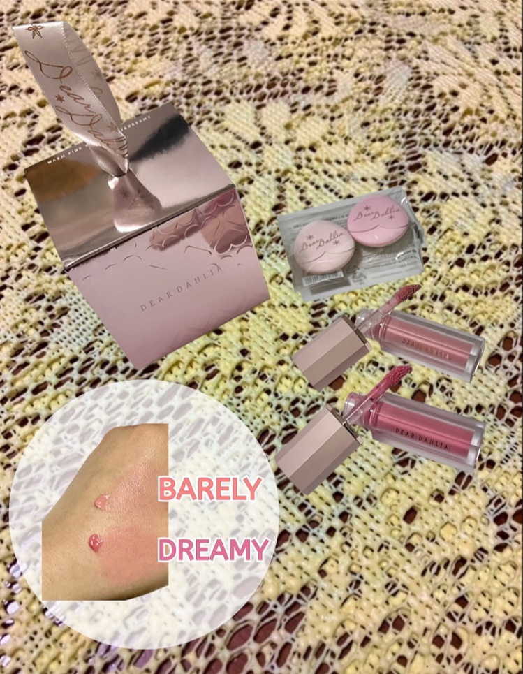 ペタルドロップリキッドブラッシャー/DEAR DAHLIA/リキッドチークを使ったクチコミ（2枚目）