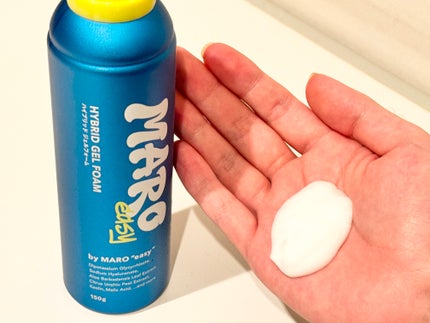 easy ハイブリッド ジェルフォーム シトラスウッドの香り/MARO/ムダ毛ケアを使ったクチコミ(2枚目)