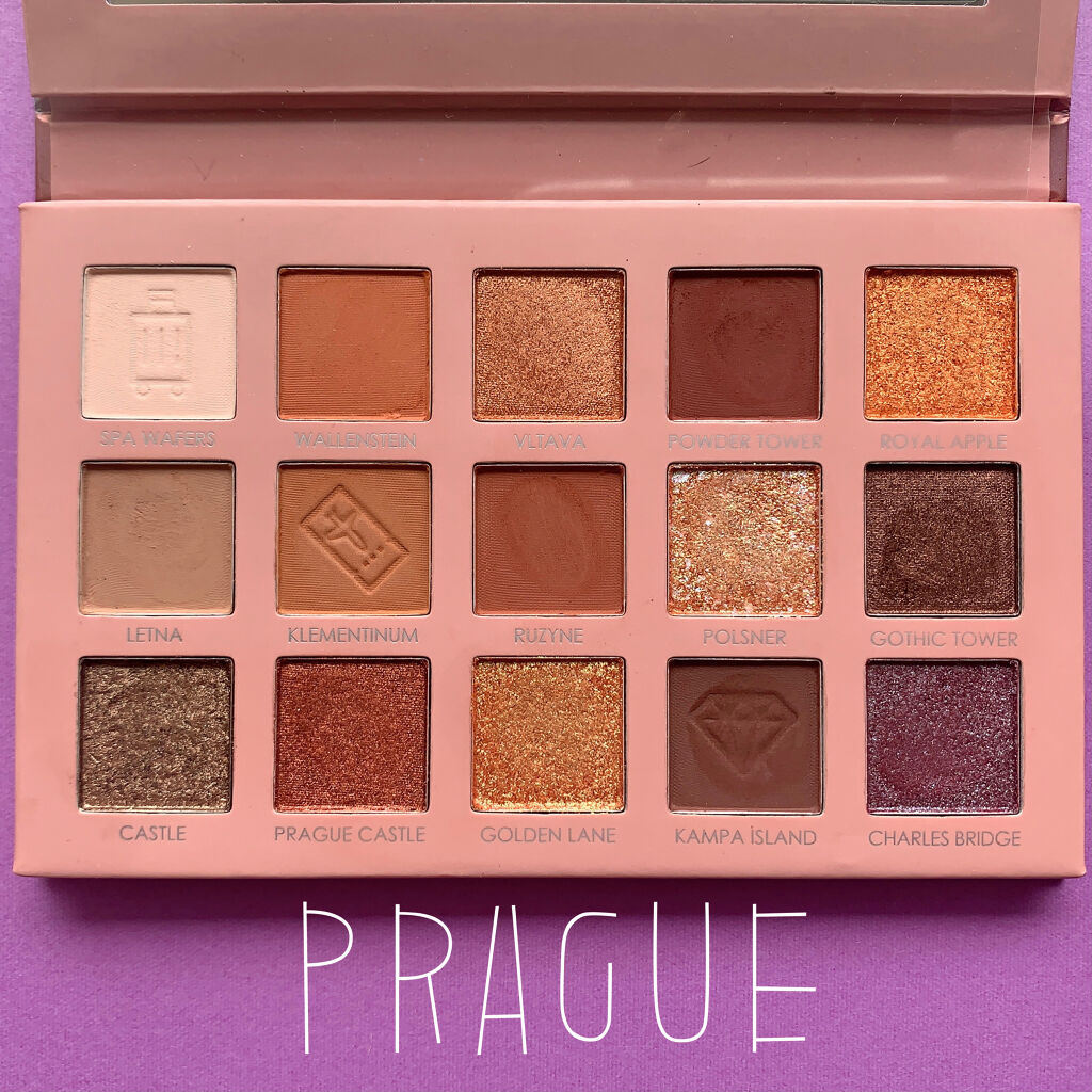 GO TRAVEL 15色アイシャドウパレット/FOCALLURE/アイシャドウパレットを使ったクチコミ（3枚目）