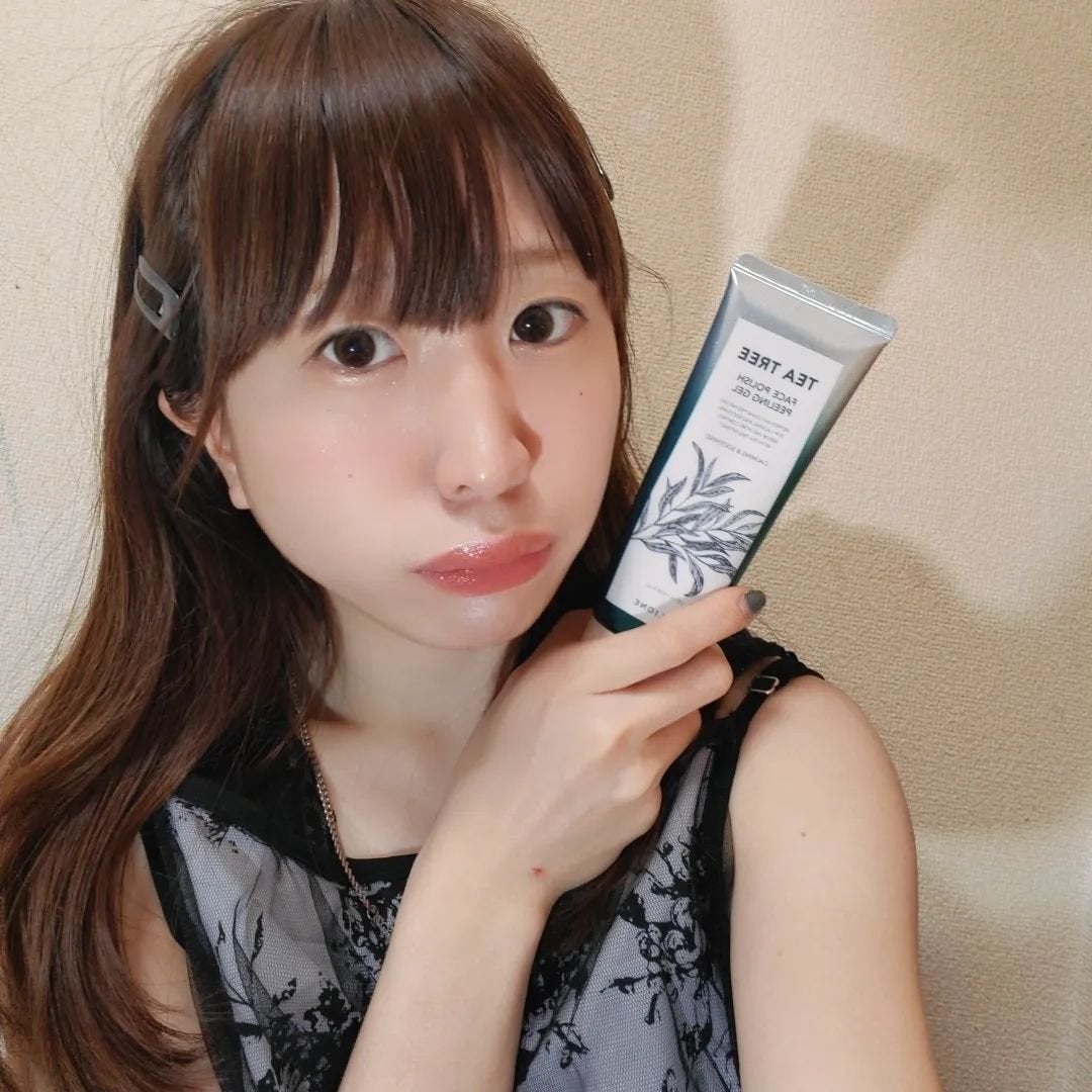 フェイスポリッシュピーリングジェル ティーツリー/ALLIONE/その他洗顔料を使ったクチコミ(4枚目)