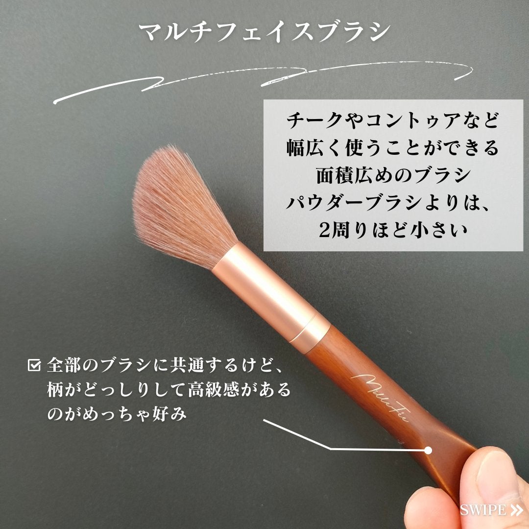 フェアリーメイクアップブラシセット/MilleFée/メイクブラシを使ったクチコミ(6枚目)