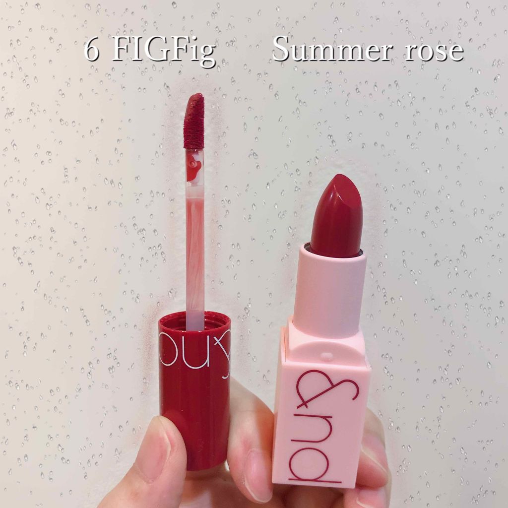 ジューシーラスティングティント/rom&nd/リップティントを使ったクチコミ(3枚目)