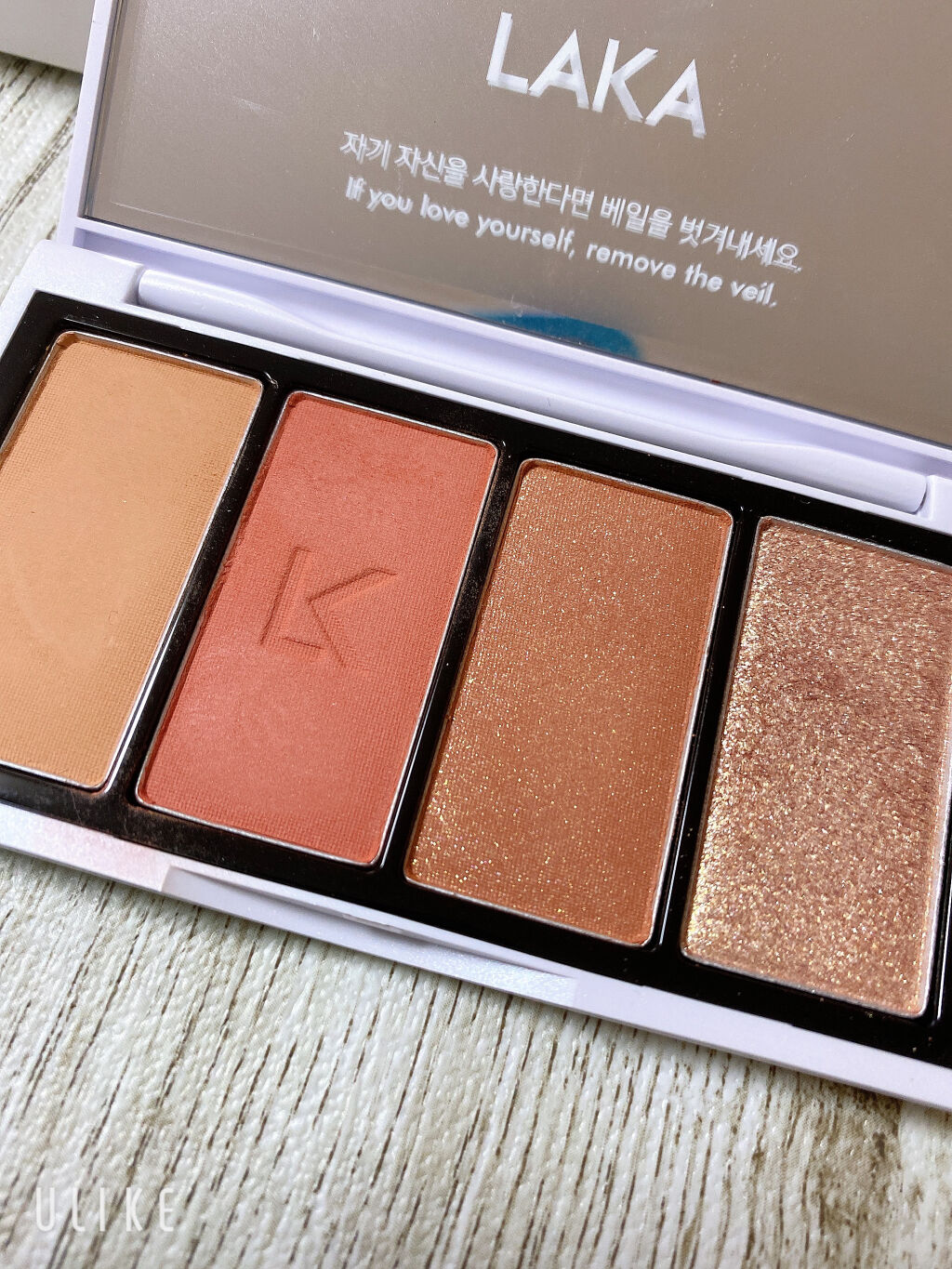 ジャストアイパレット PICNIC/Laka/アイシャドウパレットを使ったクチコミ（1枚目）