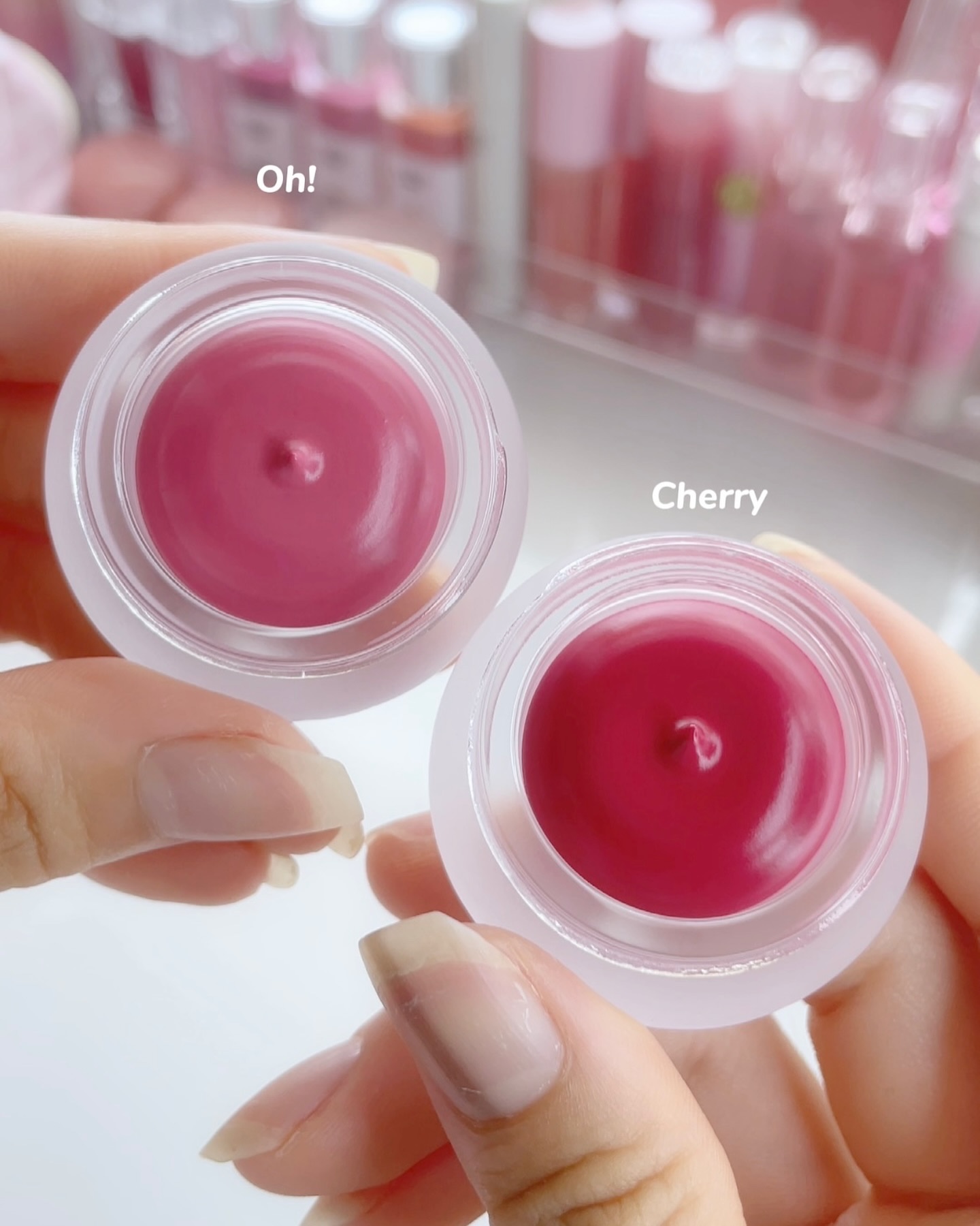 リップアンドチーク ブラーリープリンポット/fwee/口紅を使ったクチコミ（3枚目）