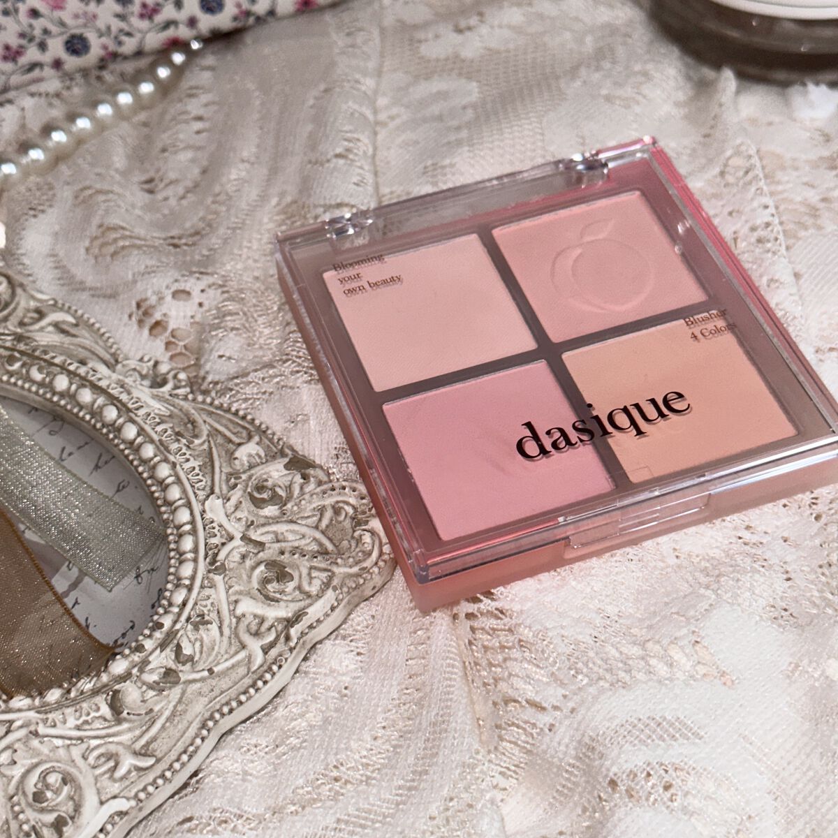 ブレンディングムードチーク/dasique/パウダーチークを使ったクチコミ(5枚目)