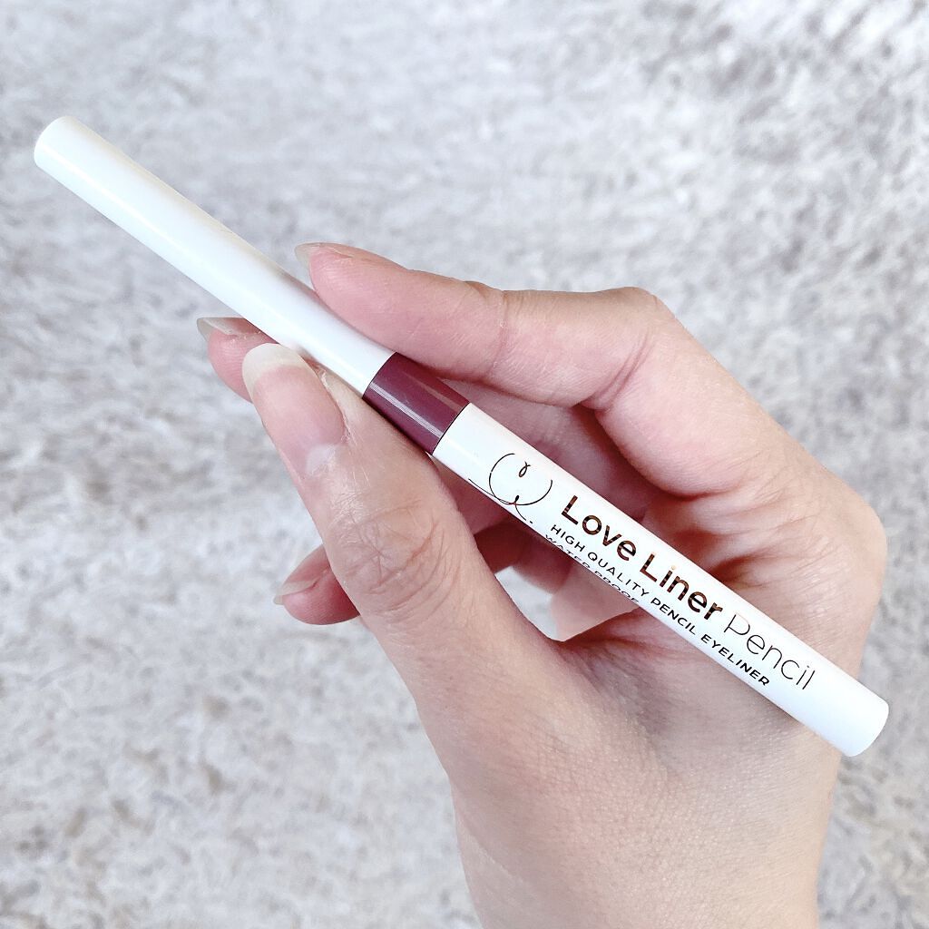 クリームフィットペンシル＜アイライナー＞ ロージィブラウン/ラブ・ライナー/ペンシルアイライナーを使ったクチコミ（3枚目）