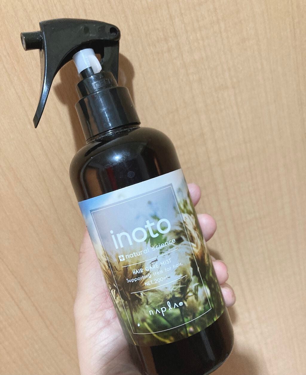イノート ヘアケアミスト/N./プレスタイリング・寝ぐせ直しを使ったクチコミ(1枚目)