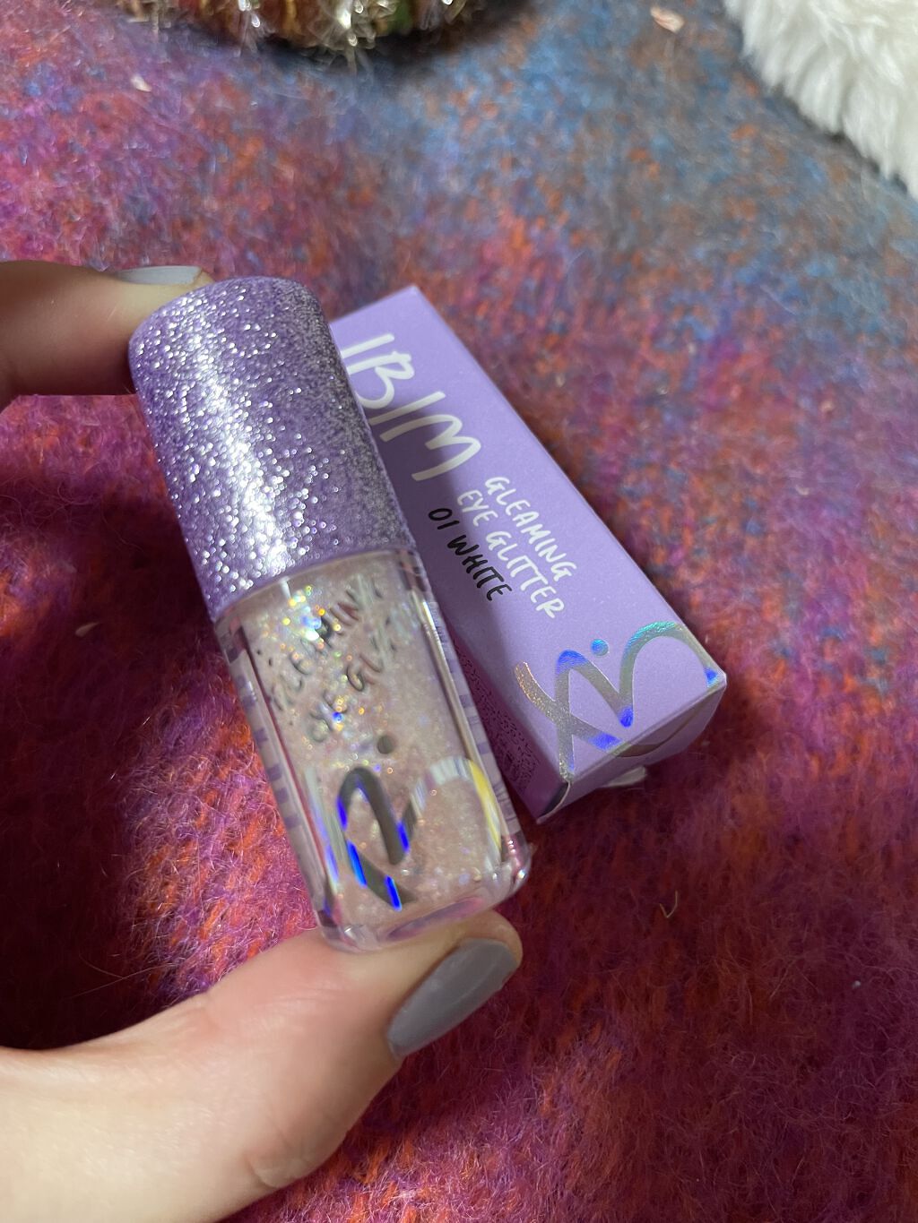 グリーミングアイグリッター/IBIM/グリッターを使ったクチコミ（2枚目）