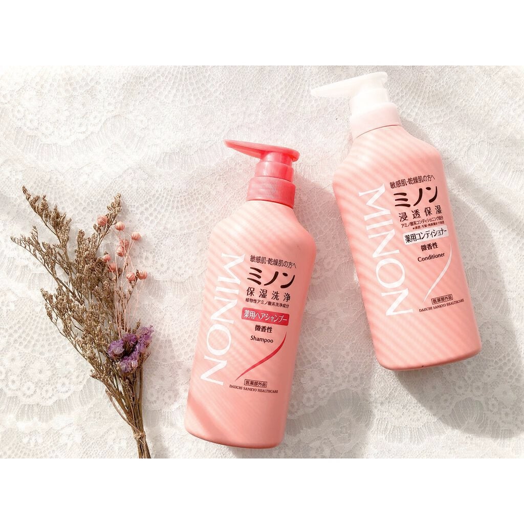 ミノン薬用ヘアシャンプー/薬用コンディショナー/ミノン/シャンプー・コンディショナーを使ったクチコミ(1枚目)