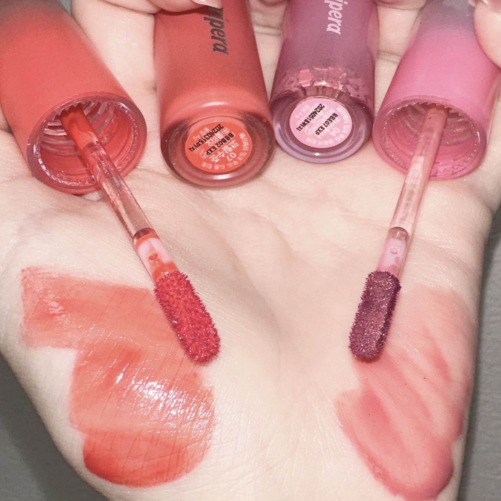 ペリペラ インク ムード グロイ ティント/PERIPERA/リップティントを使ったクチコミ（1枚目）