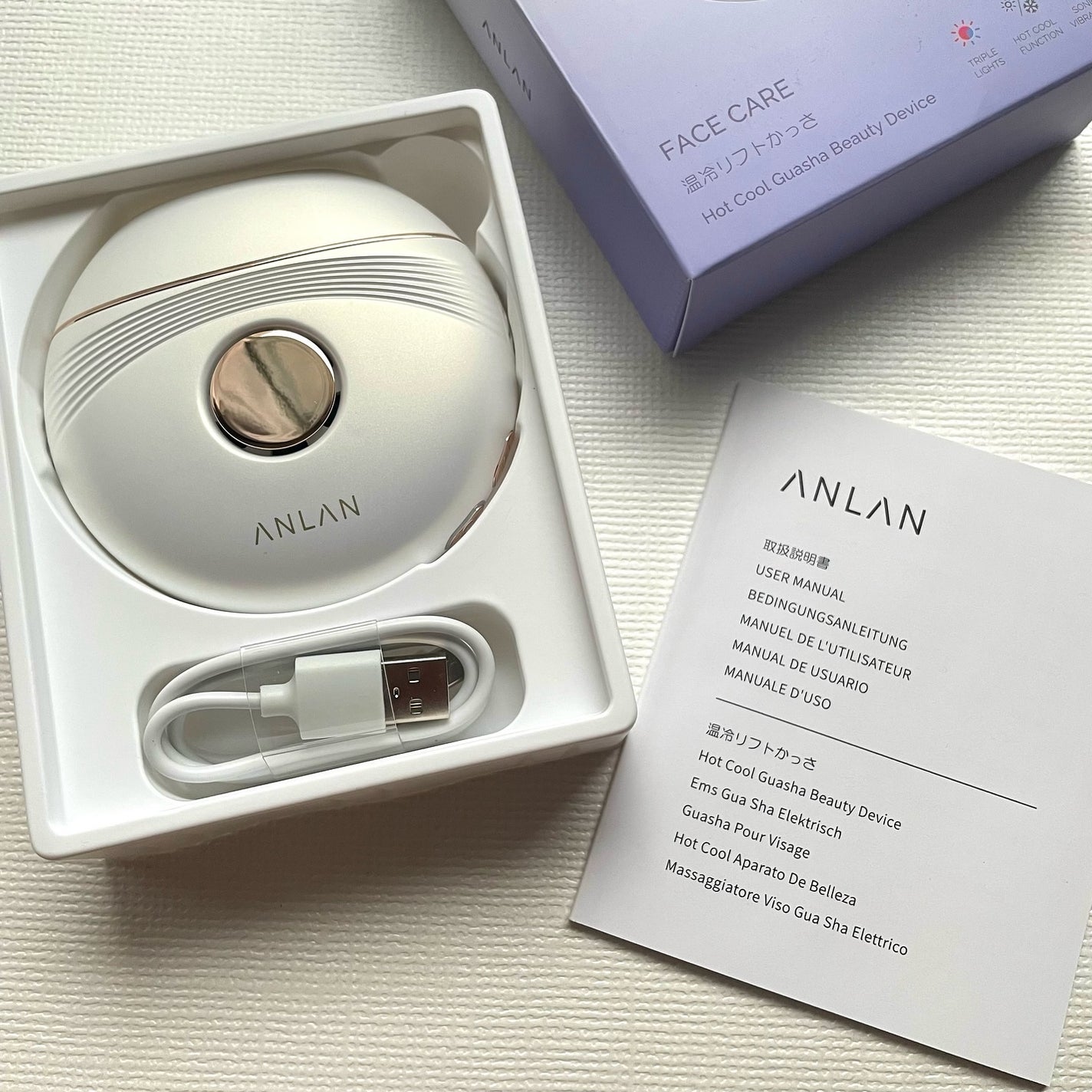 温冷リフトかっさ/ANLAN/美顔器・マッサージを使ったクチコミ(6枚目)