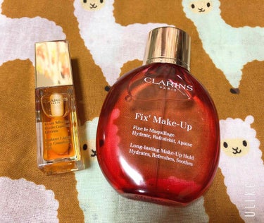 フィックス メイクアップ/CLARINS/ミスト状化粧水を使ったクチコミ（1枚目）