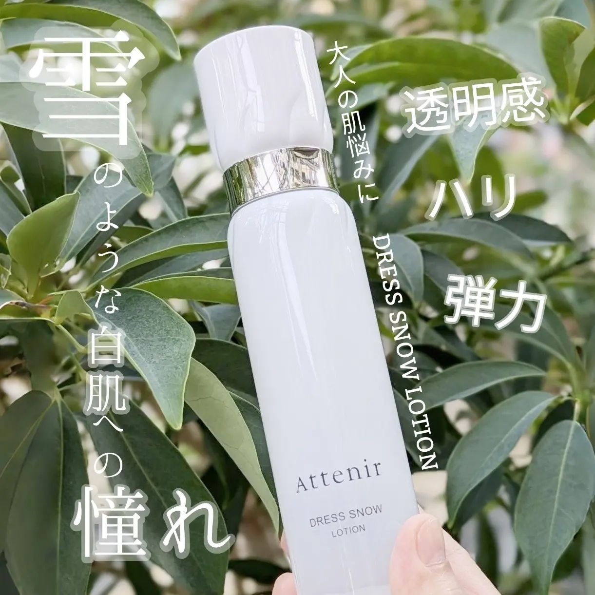 ドレススノー ローション【医薬部外品】 /アテニア/化粧水を使ったクチコミ（1枚目）