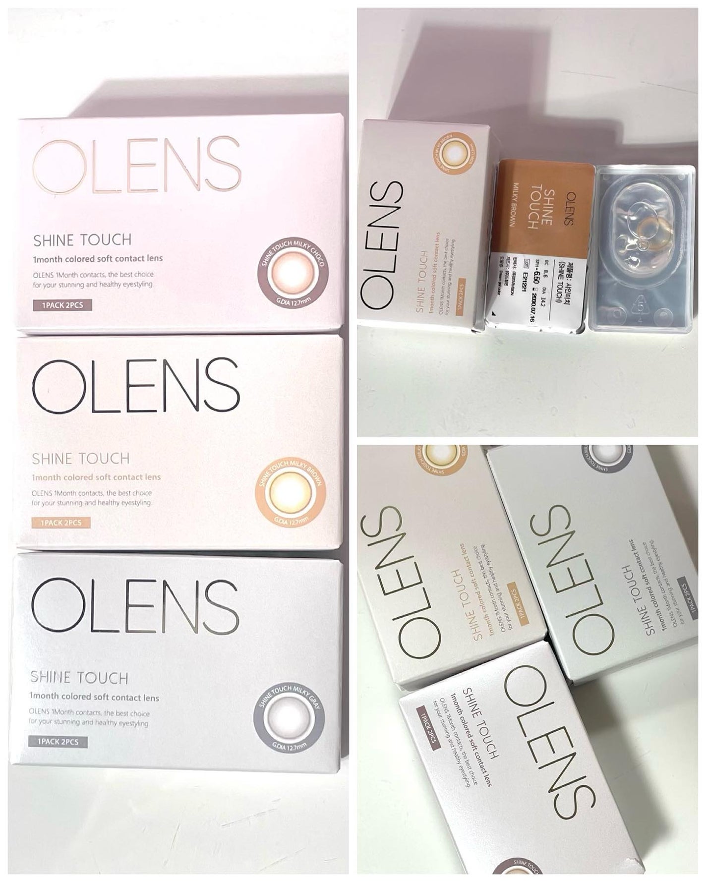 ShineTouch 1day/OLENS/ワンデー(1DAY)カラコンを使ったクチコミ(3枚目)