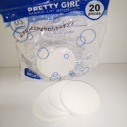 メイクアップスポンジ バリューパック ハウス型 14個/DAISO/パフ・スポンジを使ったクチコミ(4枚目)