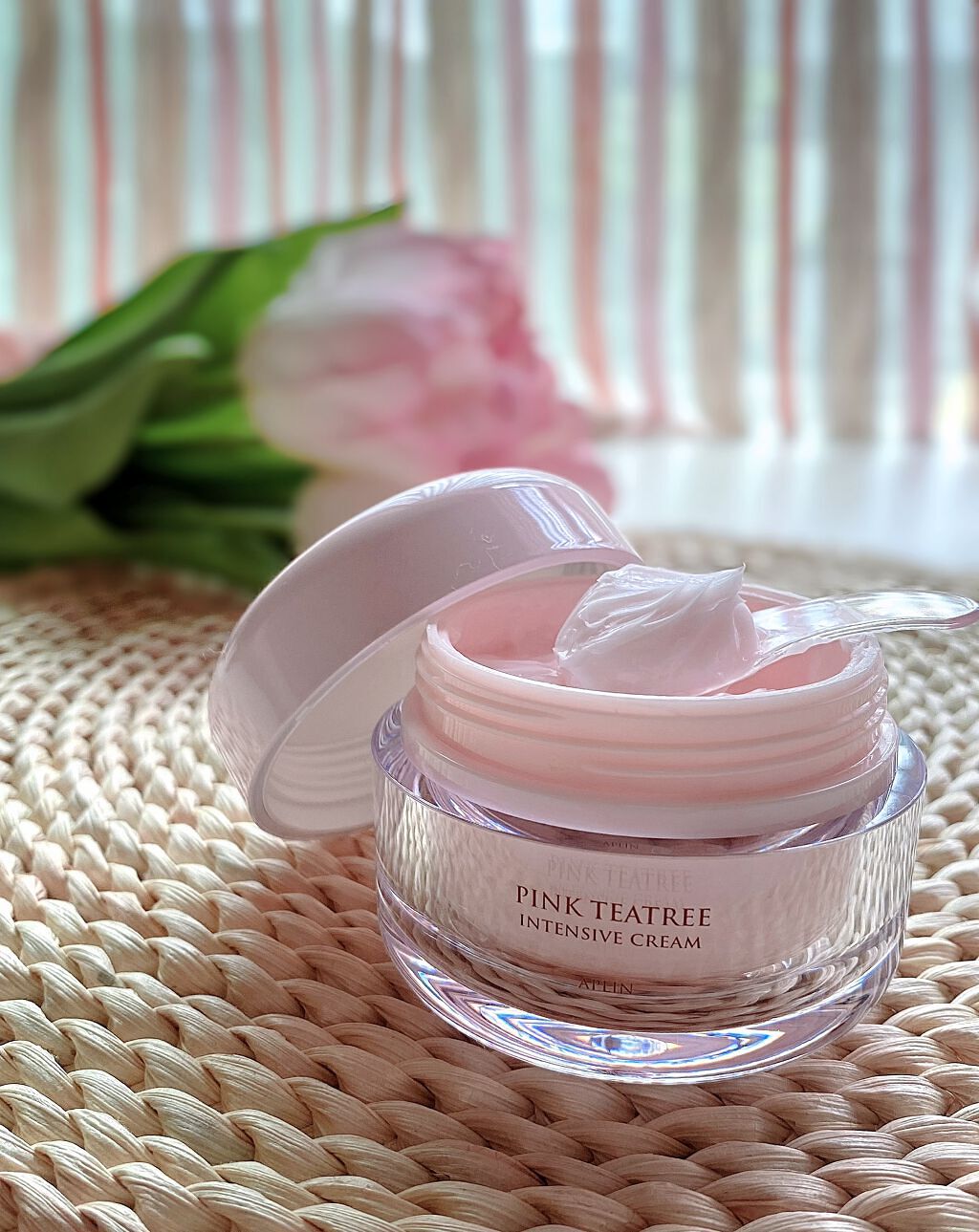 ピンクティーツリークリーム/APLIN/フェイスクリームを使ったクチコミ（2枚目）