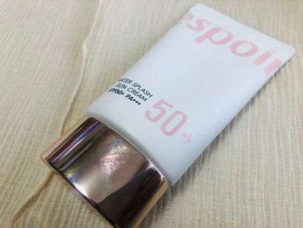 ウォータースプラッシュサンクリーム/espoir/日焼け止め・UVケアを使ったクチコミ(1枚目)