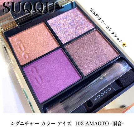 シグニチャー カラー アイズ/SUQQU/アイシャドウパレットを使ったクチコミ(1枚目)