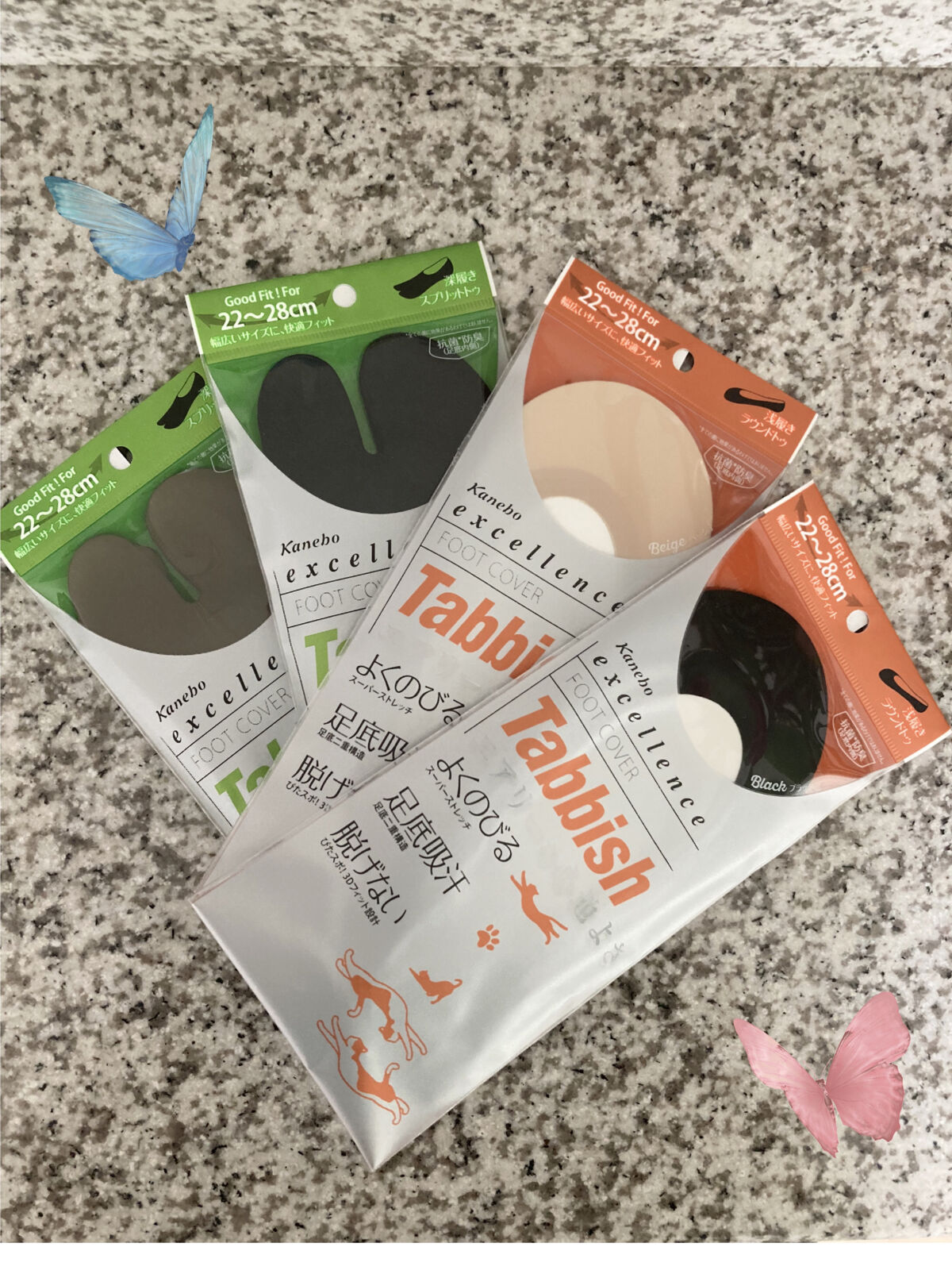 excellence Tabbish フットカバー(浅履き先丸型) /excellence/その他を使ったクチコミ（1枚目）