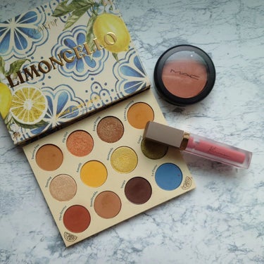 ColourPop Limoncello Eyeshadow Paletteのクチコミ「#いつかのメイク ⁡
⁡@colourpopcosmetics ⁡
⁡ #colourpopl.....」（3枚目）