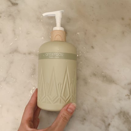 温泉藻配合ボディクレンザー/ONSENSOU/ボディソープを使ったクチコミ(1枚目)