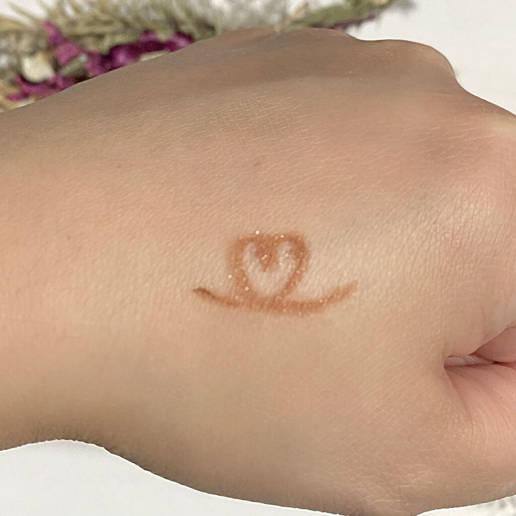 パウダー&ライナー 05 スパークリングショコラ＜限定色＞/sopo/スティックアイシャドウを使ったクチコミ（2枚目）