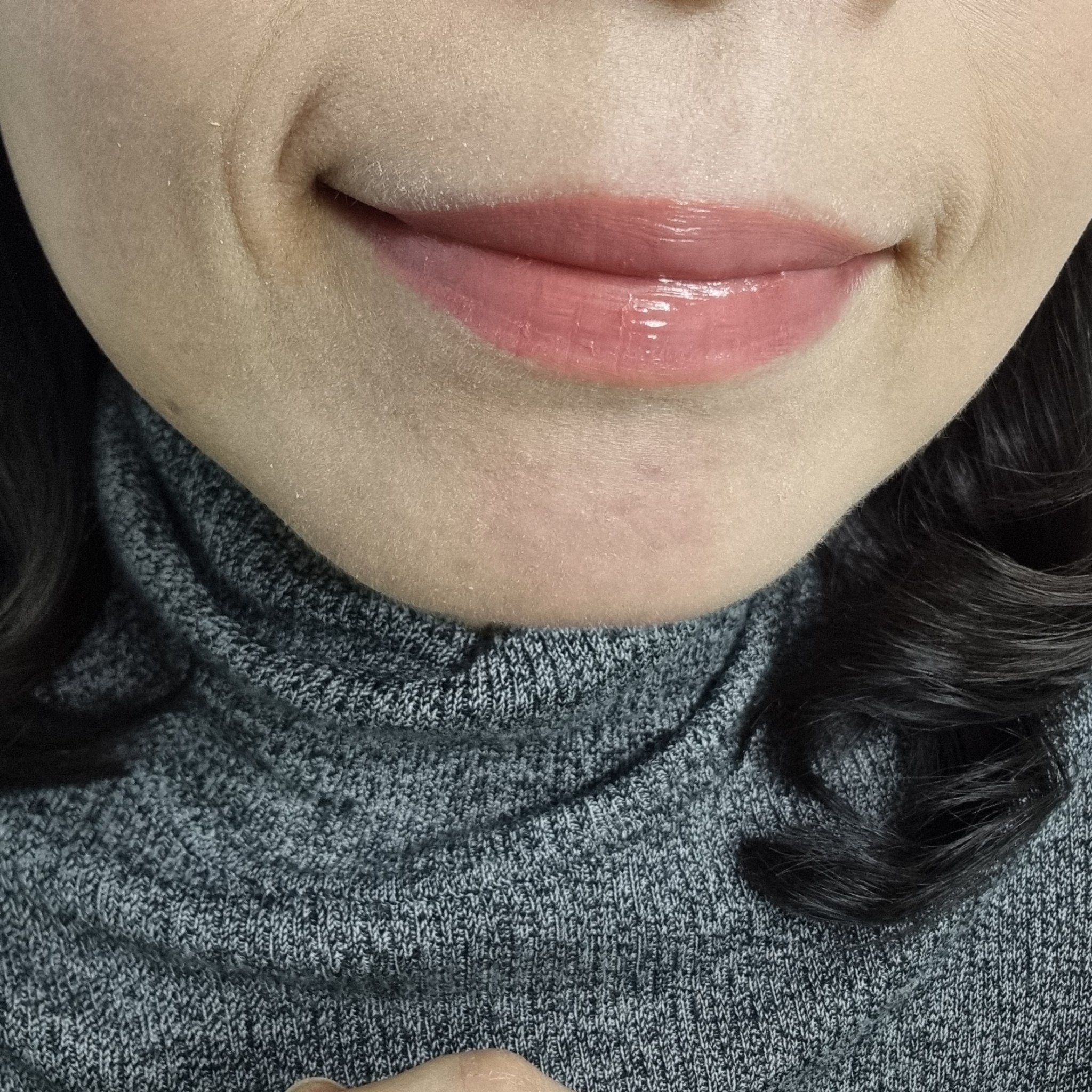 ノーウェアリップスティック バーミンググロー/espoir/口紅を使ったクチコミ（3枚目）