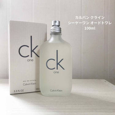 CK one オードトワレ/Calvin Klein/香水(メンズ)を使ったクチコミ（1枚目）