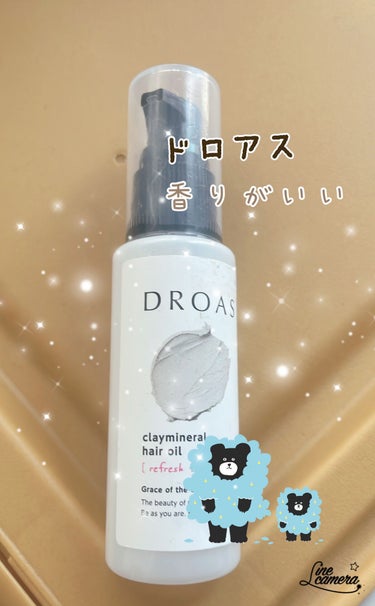 クレイミネラル ヘアオイル/DROAS/ヘアオイルを使ったクチコミ（1枚目）